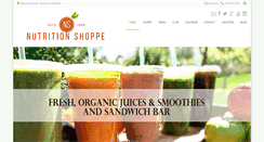 Desktop Screenshot of nutritionshoppevv.com